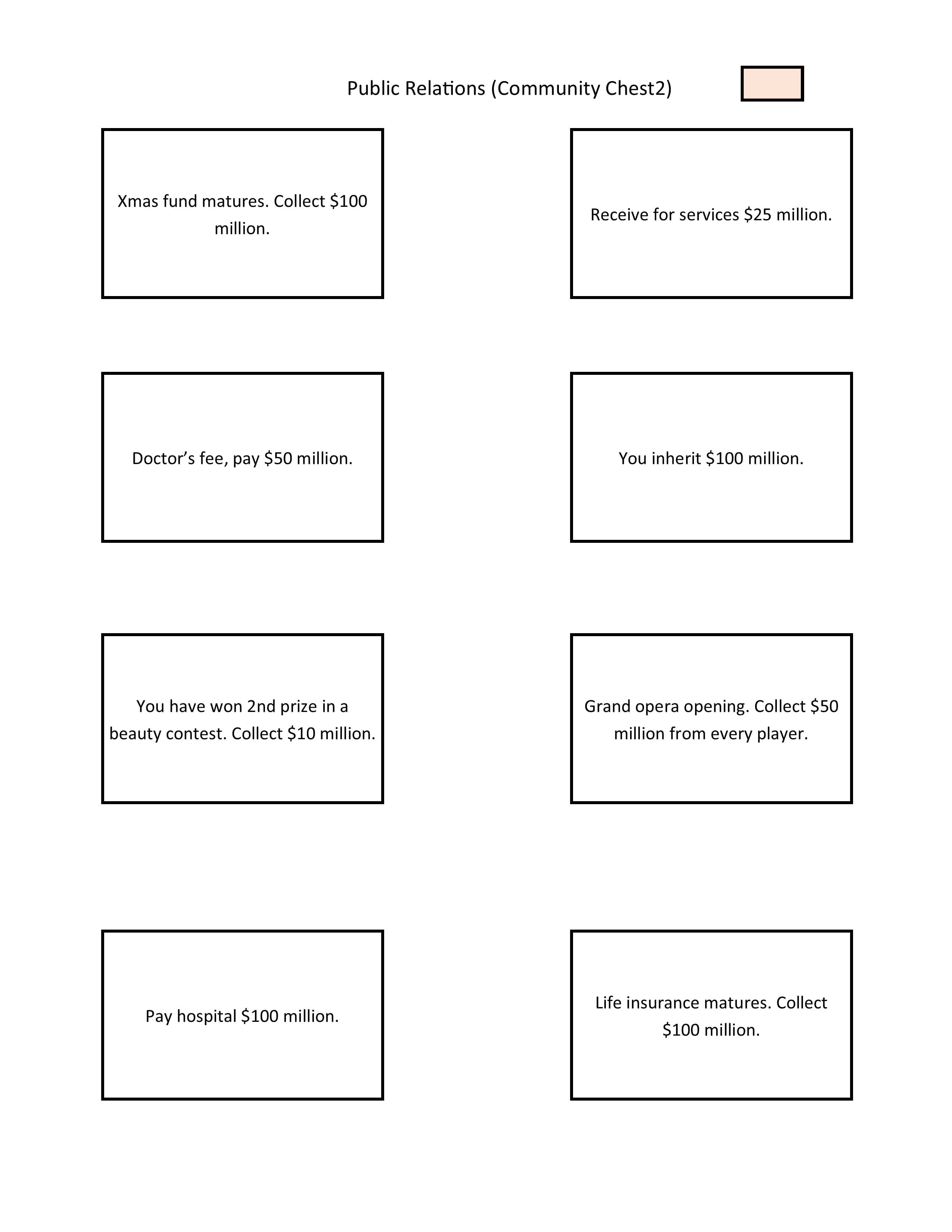 Cards Print 4